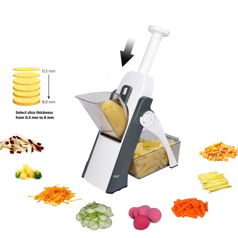 5-in-1 Manual Vegetable Cutter