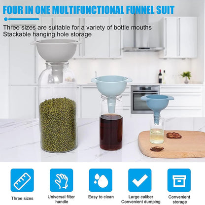 4 in 1 Kitchen Funnels