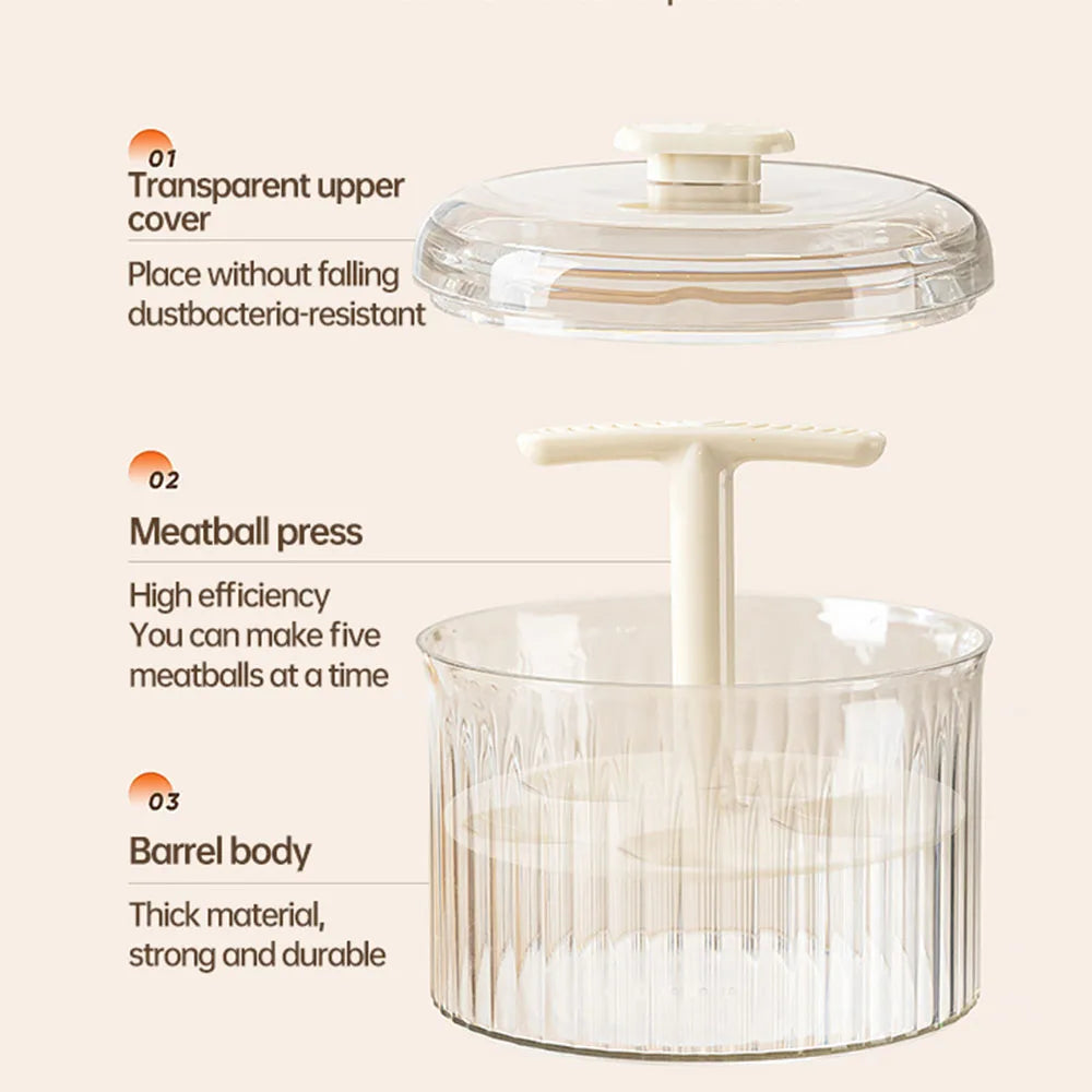 Translucent Meatball Maker