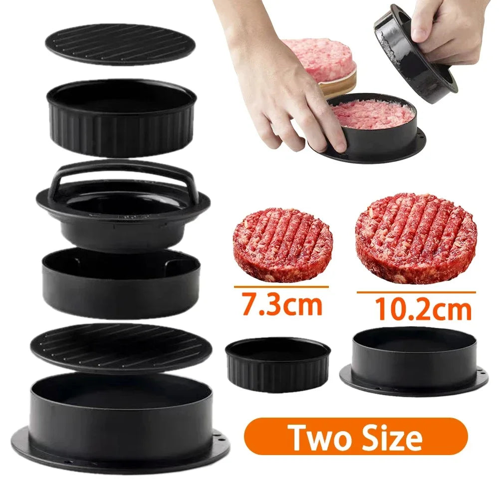 Round Hamburger Press