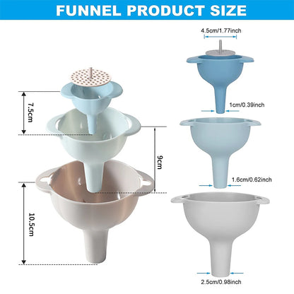 4 in 1 Kitchen Funnels